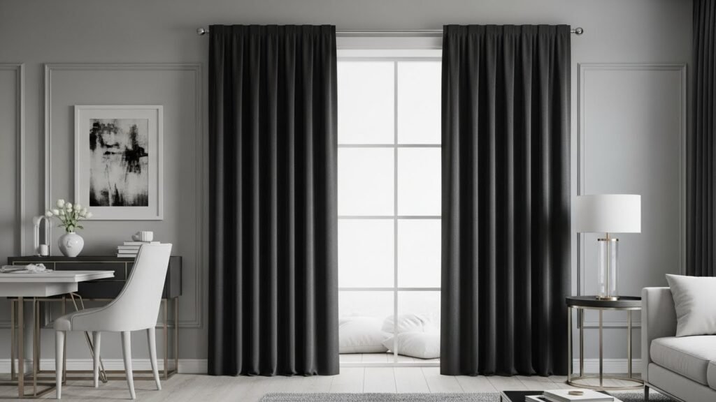 DARKER GRAYS ON LIGHTER WALLS — Visual Contrast