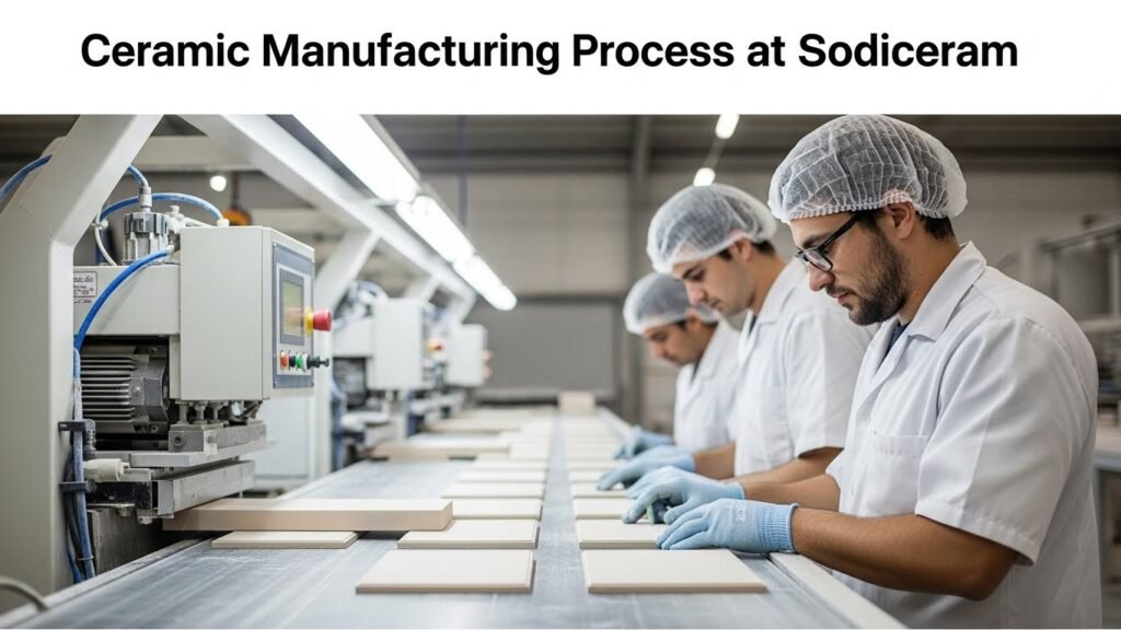Ceramic Manufacturing Process at Sodiceram
