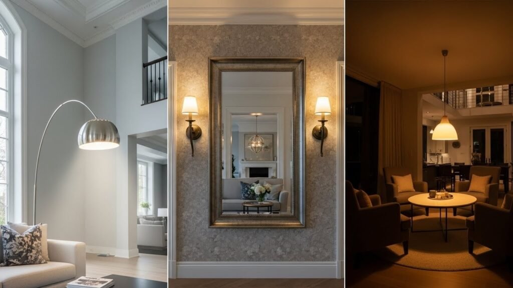 Comparison of Lighting Fixtures for Every Living Room Layout