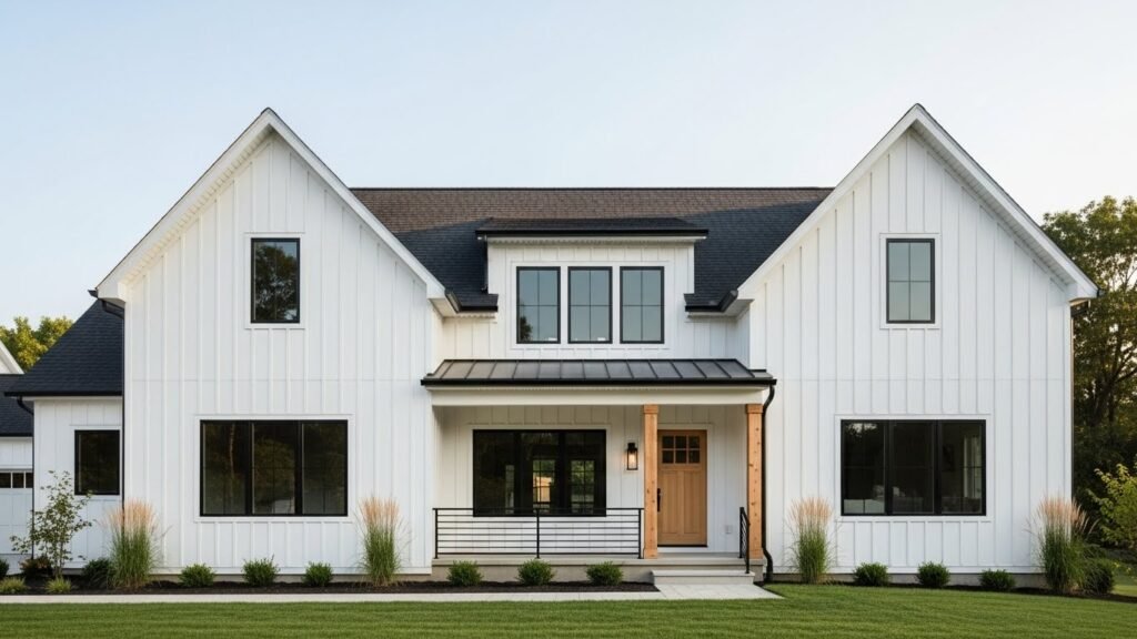 This style blends rural charm with minimalism.