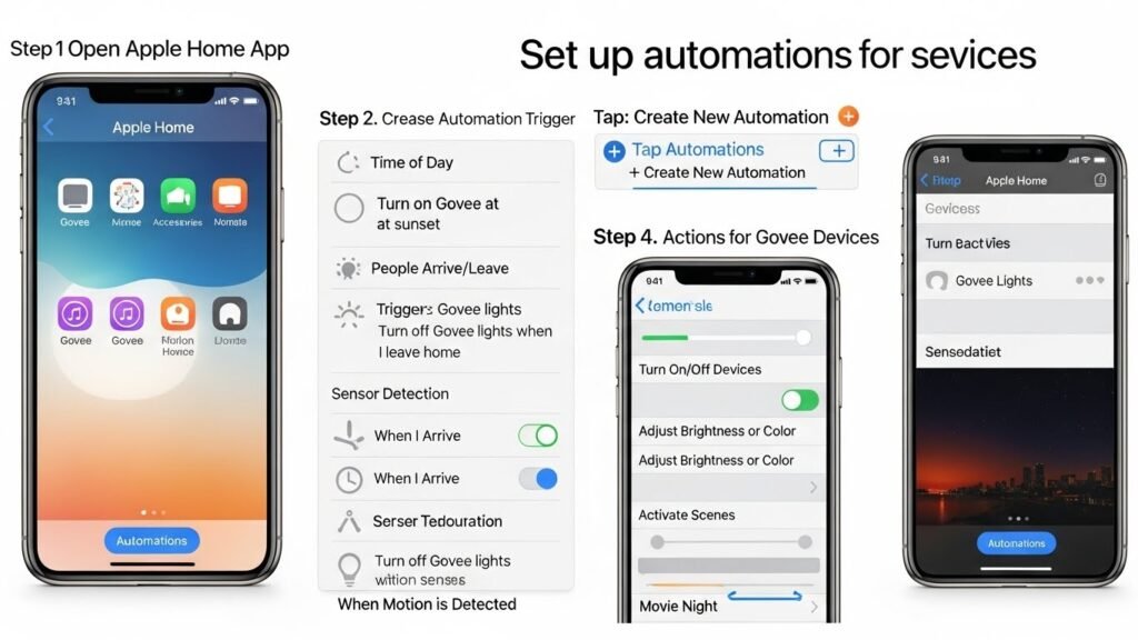 Setting Up Automations in Apple HomeKit