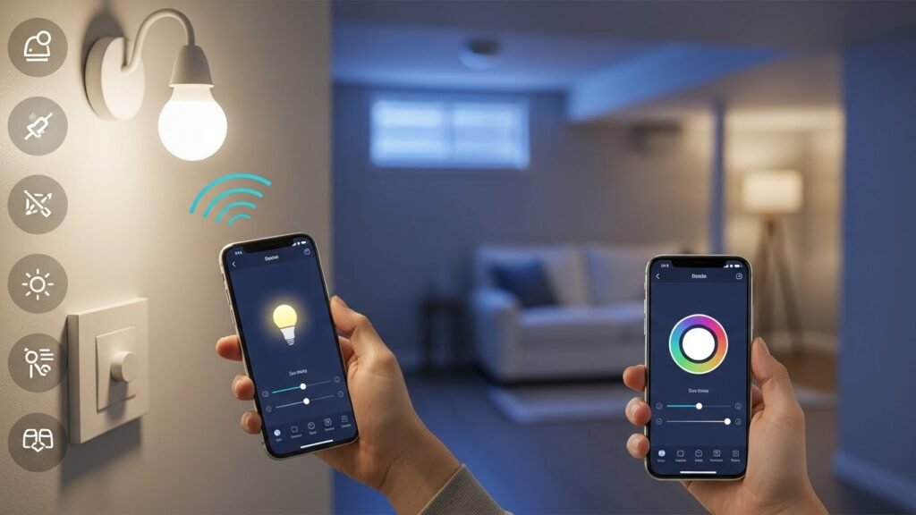 Smart Lighting Integration with Home Automation