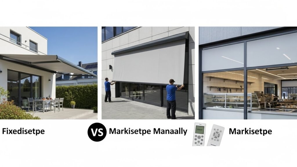 Types of Markiseteppe Systems