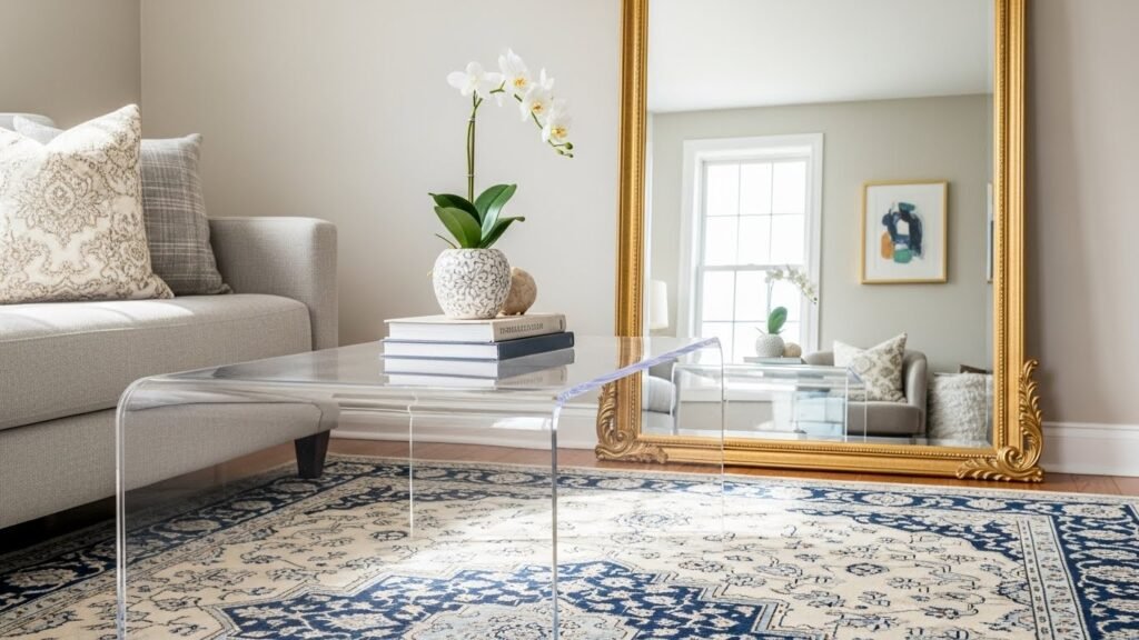 Using Transparent Acrylic Furniture