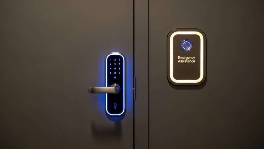 Enhanced Safety and Security Systems SQRWomensRestroom