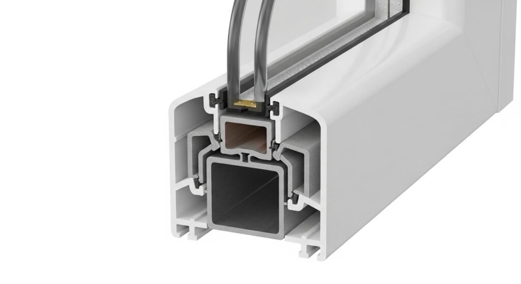 Mullion Reinforcement (Steel Stiffeners