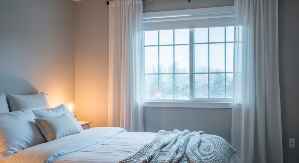 North-Facing Rooms (Cool, Bluish Light)