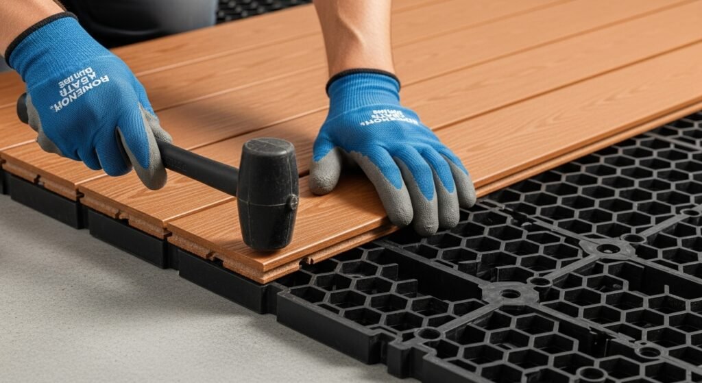 Phase 3: The Surface (The Snap-and-Lock Method