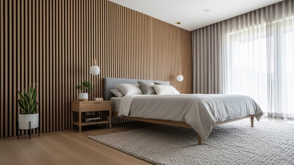 Slat Wood Paneling