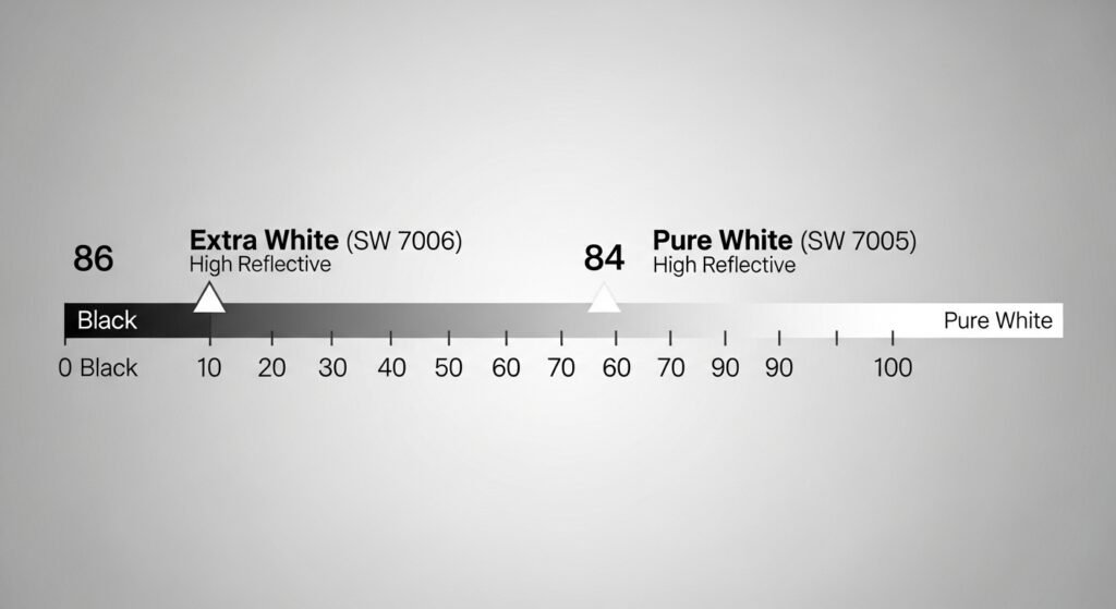 Technical Comparison: LRV (Light Reflectance Value