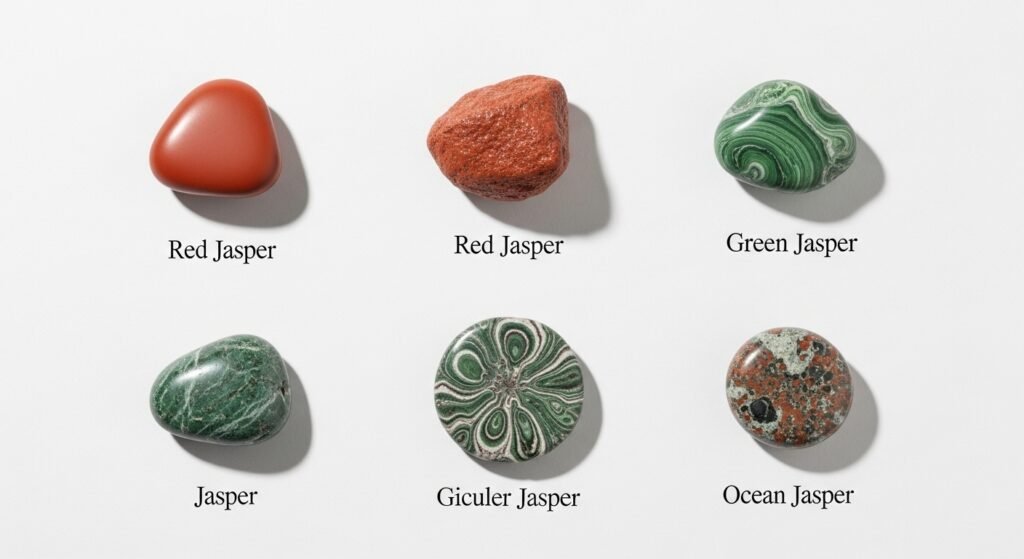 Varieties of Jasper and Their Unique Properties
