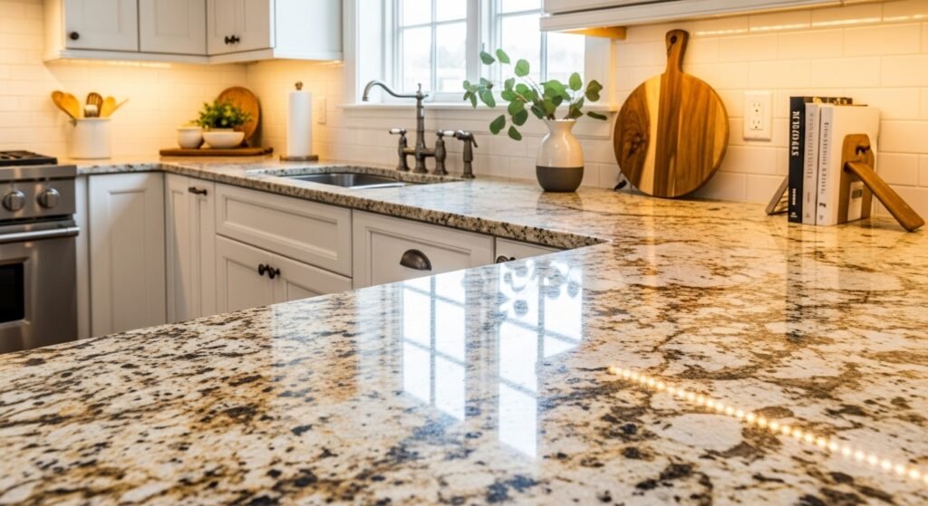 ​Warm and Earthy Granites