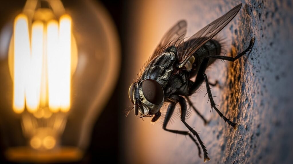 Are Flies Attracted to Light The Science & Prevention