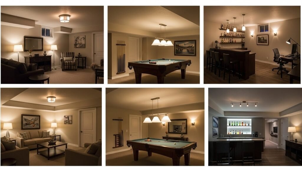 Comprehensive Basement Lighting Decor Tips Transform Your Space with Style and Functionality