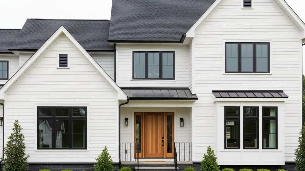 The Ultimate Guide to Black Trim White Houses