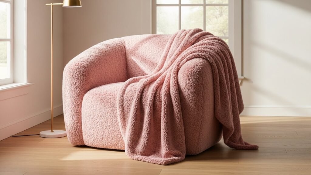 Decoration Pink Chinchilla Pattern TW2GTE Luxury Design