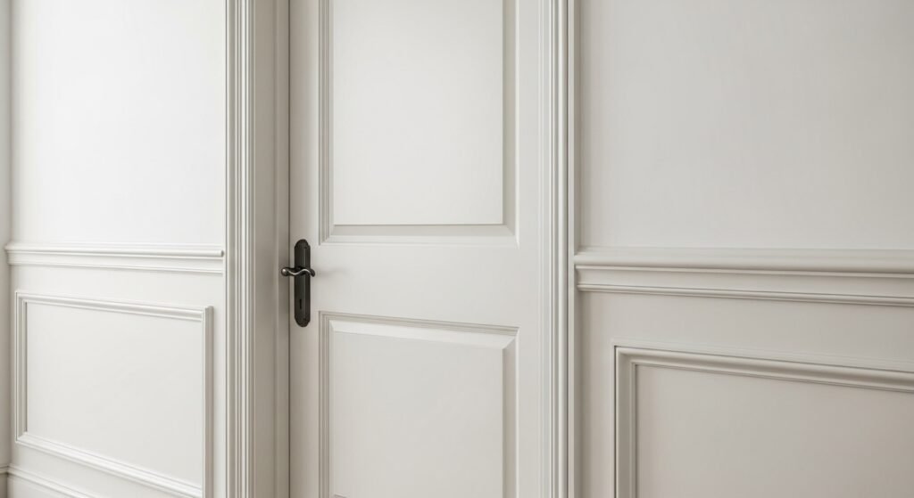 Natural Linen on Doors and Trim