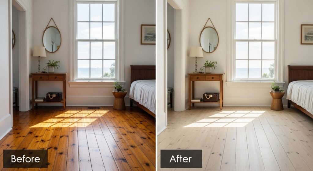 Refinishing Pine Floors. The Ultimate Light & Airy DIY Guide