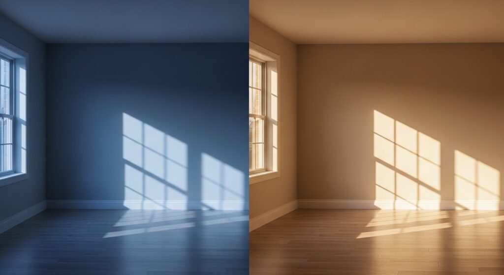 The Impact of Lighting on Grant Beige