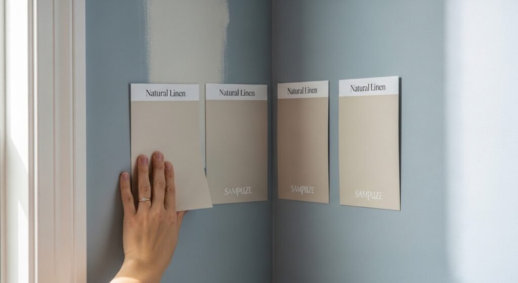 The Importance of Sampling of natural linen