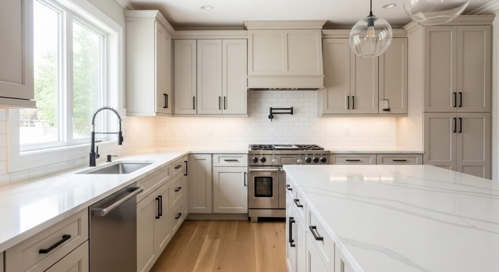 The Kitchen: Cabinets and Walls